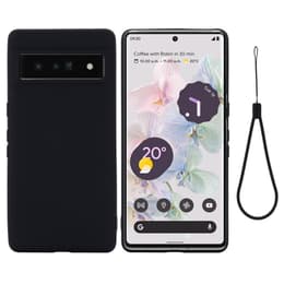 Coque Google Pixel 7 et 2 écrans de protection - Silicone - Bleu marine