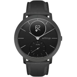 Montre Cardio GPS Withings Steel HR Sapphire 40mm - Boîtier Noir - Cadran Noir