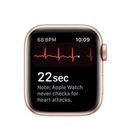 Apple Watch Series 4 (2018) - (bracelet non inclus) - GPS 44 mm - Or Aluminium