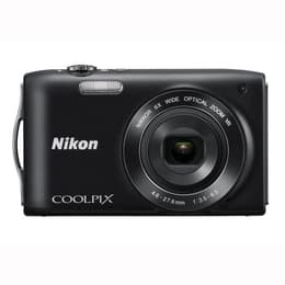 Compact Coolpix S3300 - Noir + Nikon Nikkor Wide Optical Zoom VR 26-156 mm f/3.5-6.5 f/3.5-6.5