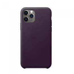 Coque iPhone 11 Pro et 2 écrans de protection - Silicone - Violet