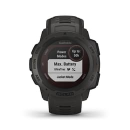 Montre Garmin Cardio GPS Instinct Solar - Noir