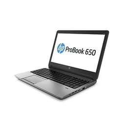 HP ProBook 650 G1 15" Core i5 2.5 GHz - SSD 256 Go - 8 Go QWERTY - Italien