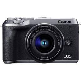 EOS M6 - Argent + Canon EF-M 15-45mm f/3.5-6.3 IS STM f/3.5-6.3