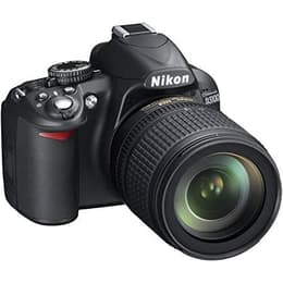 Reflex D3100 - Noir + Nikon AF-S DX Nikkor 18-105mm F3.5-5.6G ED VR f/3.5-5.6