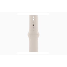 Apple Watch Series 9 (2023) GPS 41 mm - Aluminium Lumière stellaire - Bracelet sport Lumière stellaire