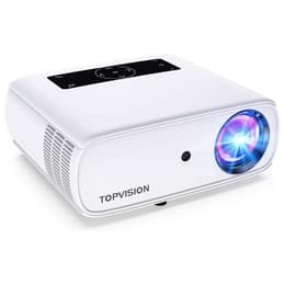 Vidéo projecteur T Topvision Home Theater Blanc