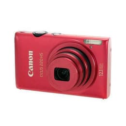 Compact IXUS 220 HS - Rouge + Canon Canon Zoom Lens x5 IS 4,3-21,5mm f/2,7-5,9 f/2,7-5,9