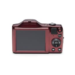 Compact PixPro FZ152 - Rouge + Kodak PixPro Aspheric ED Zoom Lens 24-360mm f/3.3-5.9 f/3.3-5.9