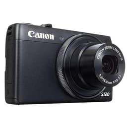Compact PowerShot S120 - Noir + Canon Canon Zoom Lens 24-120 mm f/1.8-5.7 f/1.8-5.7