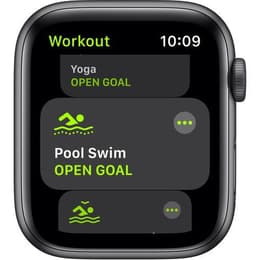 Apple Watch (Series SE) 2020 GPS 44 mm - Aluminium Gris sidéral - Bracelet sport Noir