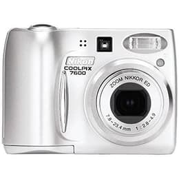 Compact Coolpix 7600 - Argent + Nikon Nikkor ED 38-114 mm f/2.8-4.8 f/2.8-4.8
