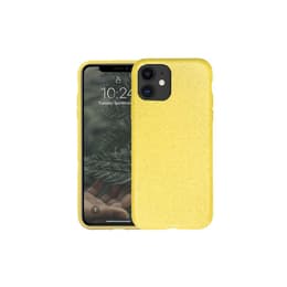 Coque iPhone 12/12 Pro (6.1) - Matière naturelle - Jaune