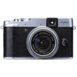 Compact X20 - Argent + Fujifilm Fujinon Aspherical Lens 18-112 mm f/ 2-2.8 f/2-2.8