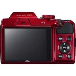 Bridge Coolpix B500 - Rouge + Nikon Nikkor 40X Wide Optical Zoom ED VR 22.5–900mm f/3–6.5 f/3–6.5