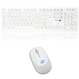 Clavier Simpletek QWERTY Sans-fil Greek Mouse and Keyboard