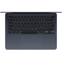 MacBook Air 13" (2024) - Apple M3 avec CPU 8 cœurs et GPU 8 cœurs - 8Go RAM - SSD 256Go - Écran standard - QWERTZ - Allemand