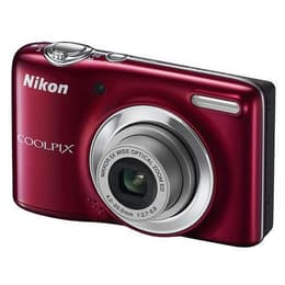Compact Coolpix L25 - Rouge + Nikon Nikkor 5X Wide Optical Zoom 28-140mm f/2.7-6.8 f/2.7-6.8