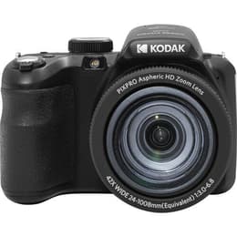Hybride - Kodak PixPro AZ422 Noir + Objectif Kodak Zoom Optique X42 24-1008mm f/2.3