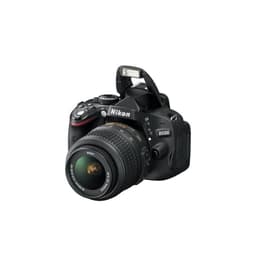Reflex - Nikon D5100 Noir + Objectif Nikon AF-S DX Nikkor 18-55mm f/3.5-5.6G II
