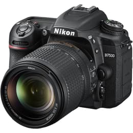 Reflex D7500 - Noir + Nikon AF-S DX Nikkor 18-140mm f/3.5-5.6G ED VR f/3.5-5.6