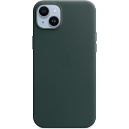 Coque en cuir Apple iPhone 14 Plus - Magsafe - Cuir Vert