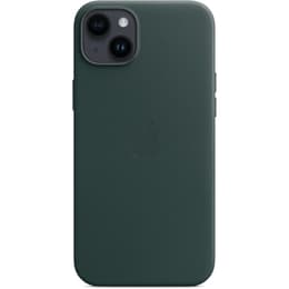 Coque en cuir Apple iPhone 14 Plus - Magsafe - Cuir Vert