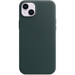 Coque en cuir Apple iPhone 14 Plus - Magsafe - Cuir Vert