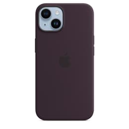 Coque en silicone Apple iPhone 14 Plus - Magsafe - Silicone Violet