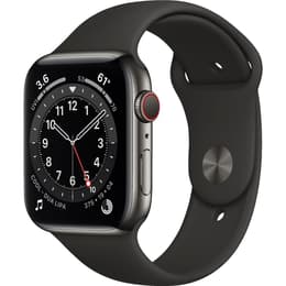 Apple Watch (Series 6) 2020 GPS 40 mm - Aluminium Noir - Bracelet sport Noir