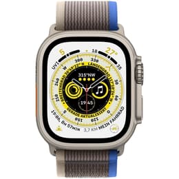 Apple Watch Ultra (2022) GPS + Cellular 49 mm - Titane Titane naturel