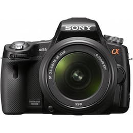 Reflex - Sony Alpha SLT-A55V Noir + Objectif Sony DT 18-55mm f/3.5-5.6 SAM