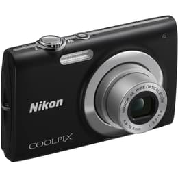 Compact Coolpix S2500 - Noir + Nikon Nikkor 4X Wide Optical Zoom f/3.2-5.9