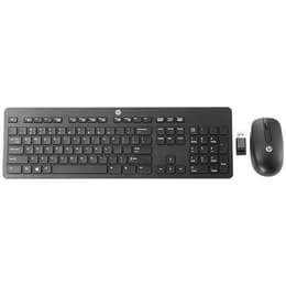 Clavier Hp QWERTY Espagnol Sans-fil RK713A-N3R88AA