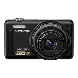 Compact VR-330 - Noir + Olympus Olympus 12.5x Wide Optical Zoom Lens 24-300 mm f/3.0-5.9 f/3.0-5.9