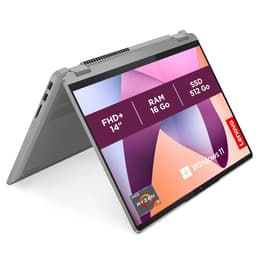 Lenovo IdeaPad Flex 5 14ABR8 14" Ryzen 7 2.3 GHz - SSD 512 Go - 16 Go QWERTY - Néerlandais
