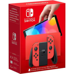 Switch OLED 64Go - Rouge - Edition limitée Mario