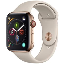 Apple Watch (Series SE) 2020 GPS + Cellular 40 mm - Aluminium Or - Bracelet sport Rose
