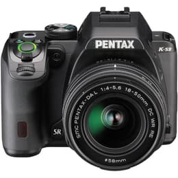 Reflex K-S2 - Noir + Pentax smc Pentax-DAL 18-50mm f/4-5.6 DC WR RE + Pentax 50-200mm f/3.5-5.6 f/4-5.6 + f/3.5-5.6