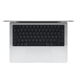 MacBook Pro 14" (2021) - Apple M1 Pro avec CPU 8 cœurs et GPU 14 cœurs - 16Go RAM - SSD 512Go - QWERTY - Anglais