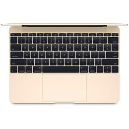MacBook 12" Retina (2017) - Core m3 1.2 GHz 256 SSD - 8 Go QWERTY - Italien