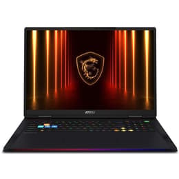 MSI Raider A18 HX A9WIG 18" Ryzen 9 2.5 GHz - SSD 2 To - 64 Go QWERTZ - Allemand