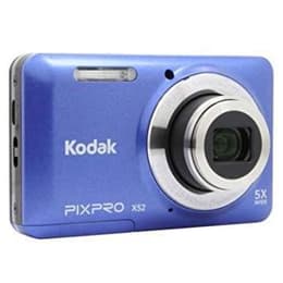 Compact PIXPRO X52 - Bleu + Kodak Kodak PIXPRO Aspheric Zoom 28-140 mm f/3.9-6.3 f/3.9-6.3