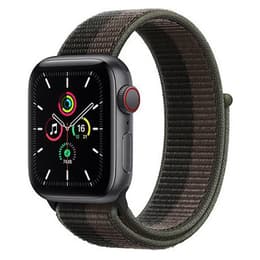 Apple Watch (Series SE) 2020 GPS + Cellular 44 mm - Aluminium Gris sidéral - Bracelet Boucle unique Gris