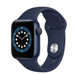 Apple Watch (Series 6) 2020 GPS 40 mm - Aluminium Bleu - Bracelet sport Bleu