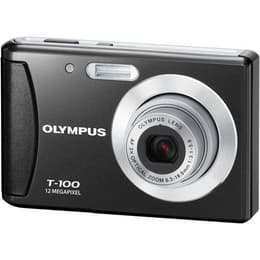 Compact - Olympus T-100 Noir Olympus AF 3x Optical Zoom 36-108mm f/3.1-5.9