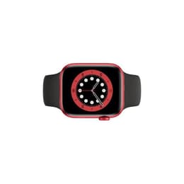 Apple Watch Series 6 (2020) GPS 40 mm - Aluminium Rouge - Bracelet sport Noir