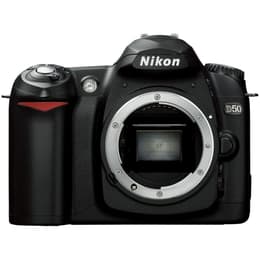 Reflex - Nikon D50 Noir + Objectif sigma 55-200mm F/4-5.6 DC