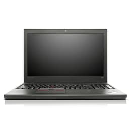 Lenovo ThinkPad T550 15" Core i7 2.6 GHz - SSD 240 Go - 8 Go QWERTY - Espagnol