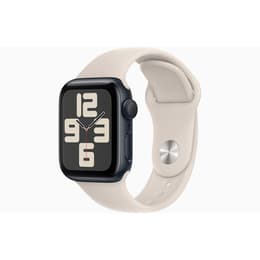 Apple Watch Series SE 1 (2020) GPS 40 mm - Aluminium Gris sidéral - Bracelet sport Orange